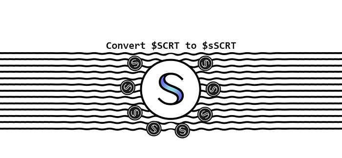 Um guia passo a passo sobre como converter $ SCRT em $ sSCRT usando a Keplr Wallet🔭