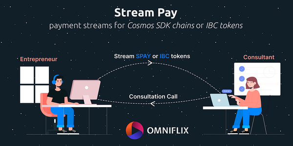 Stream Pay — um módulo de Streaming Payments em uma cadeia soberana baseada no Cosmos SDK